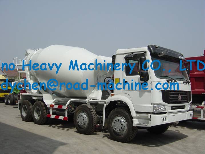 HOWO Chassis 10cbm Concrete Mixer Truck 8x4-ZZ1257N3841W for hot sale