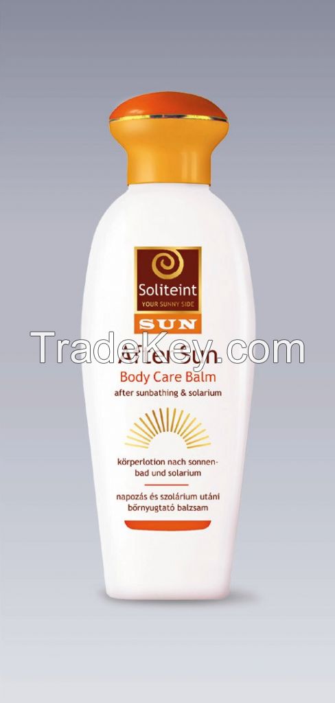 After Sun Body Care Balm after sunbathing and solarium