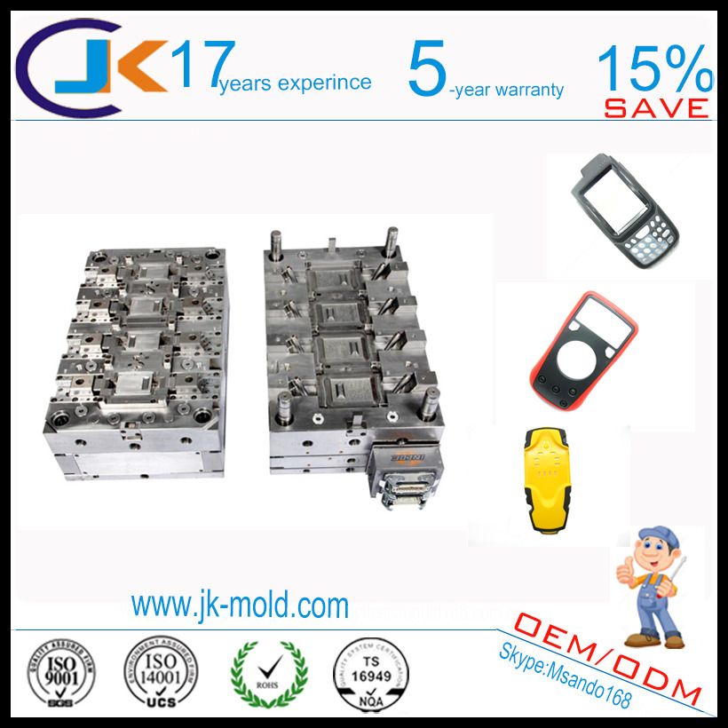 TS16949 OEM precise instrument plastic shell two shot mold