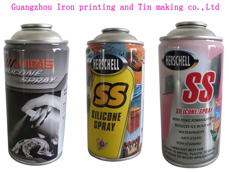 selling sillicon spray/sillicon aerosol can/empty aerosol can/tinplate can