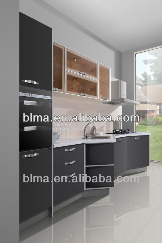 high glossy UV door Modern design Kitchen Cabinet