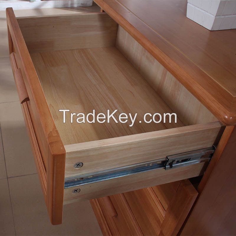 Living room furniture wooden storage cabinet solid wood sideboard