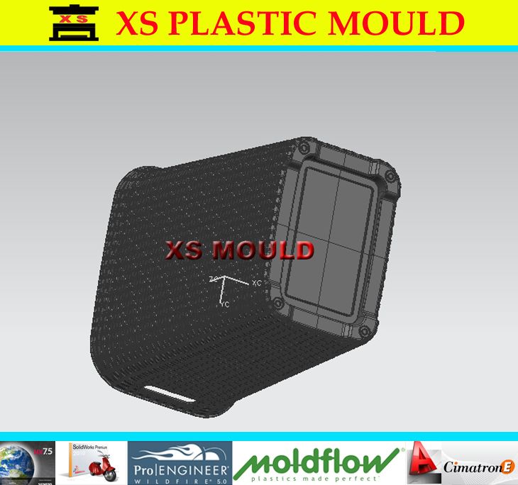 Laundry basket mould