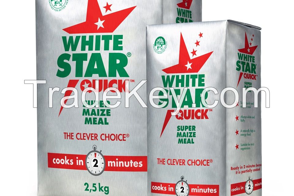 WHITE AND YELLOW SUPER MAIZE MEAL