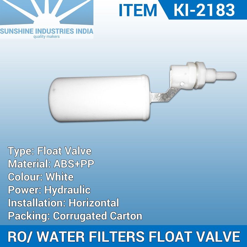 FLOAT VALVE PLASTIC