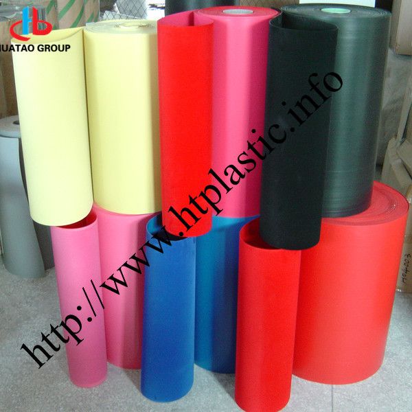 Flocking PVC sheet rolls /flocked PVC films for vacuumforming