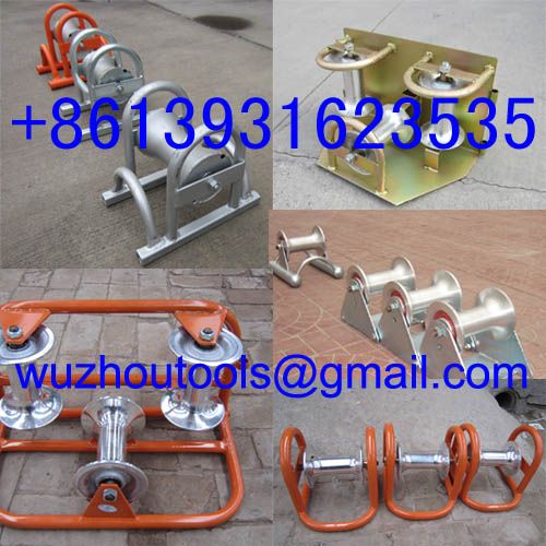 Cable Rollers, Cable Laying Rollers, Cable Guides, Cable Roller With Ground Plate