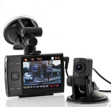 Dual Lens car camera with H.264