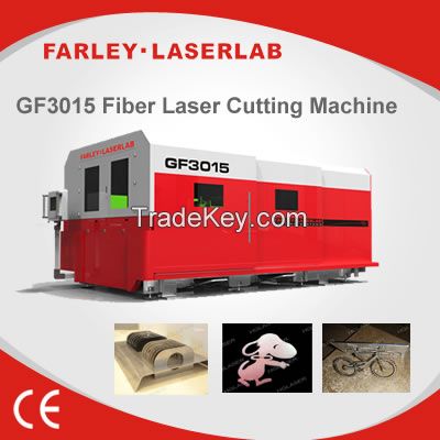 CNC Steel Fiber Laser Metal Cutting Machine 500W 1000W GF3015