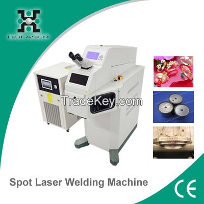 high precision metal spot laser welding machine for jewelry on sale