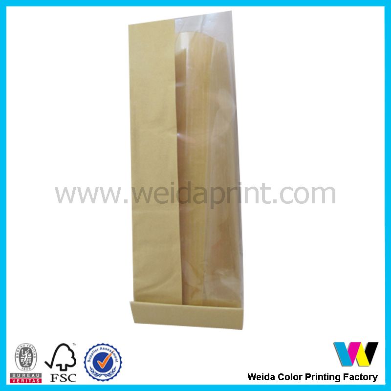 food packaging paper bags with window