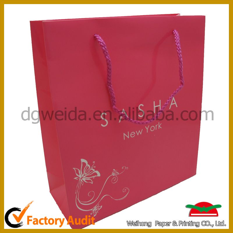 high quality paper shopping bag made in China