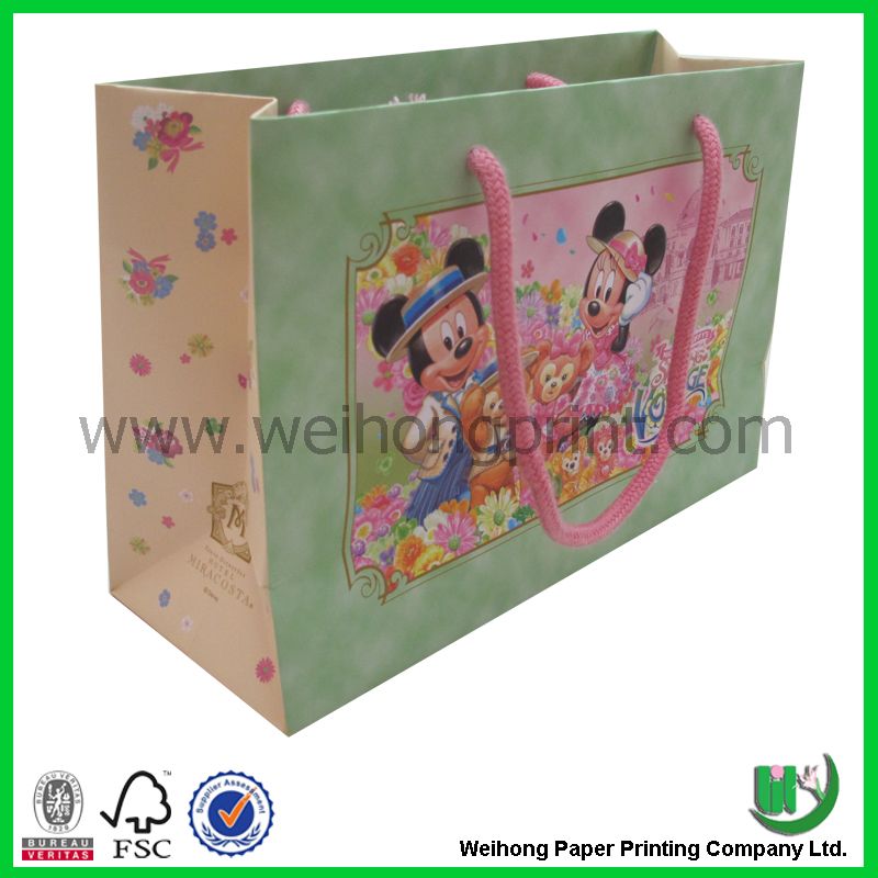 Lovely paper bag wholesale