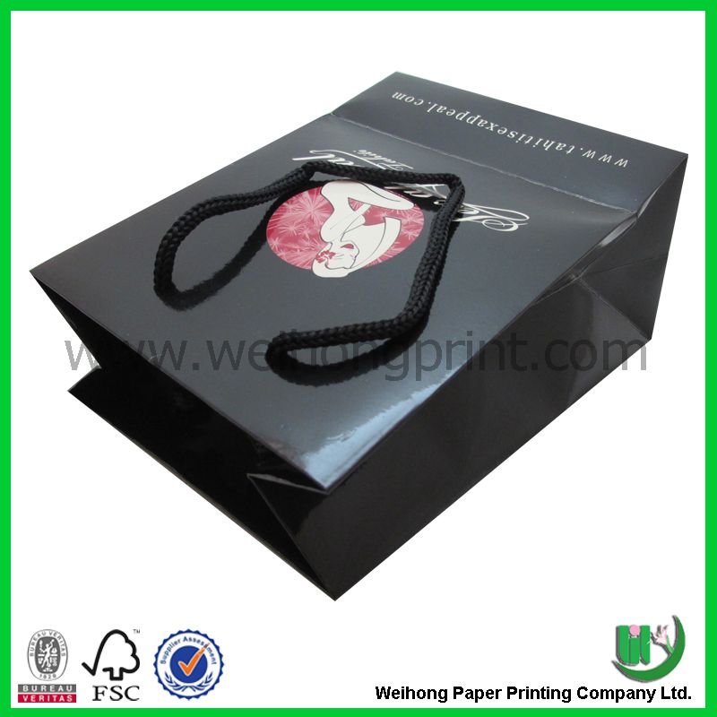 High quality Hot stamping paper bag