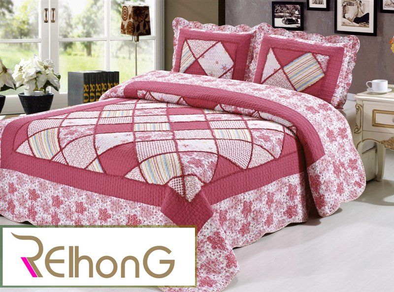 Elegant decorative cording printed quilts