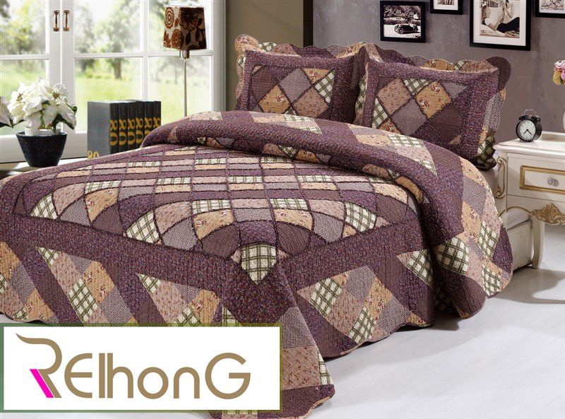 Custom decorative cording printed quilts