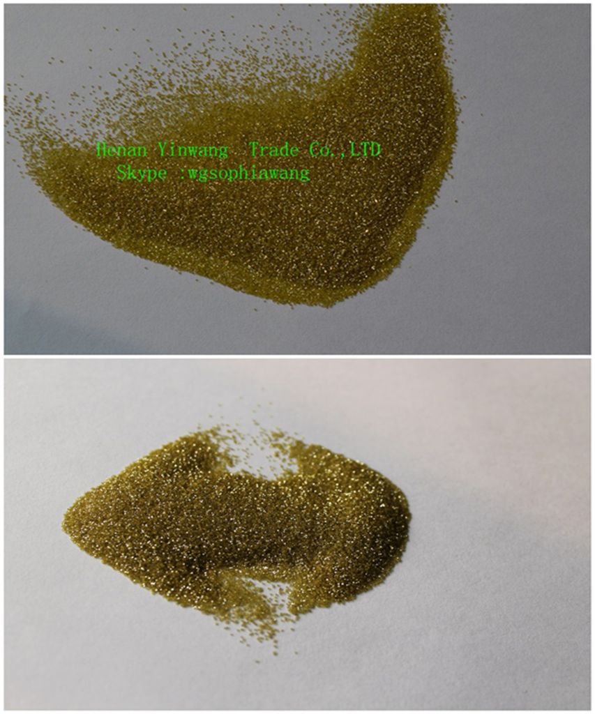 High Grade Small Size Yellow Synthetic Diamond Grit