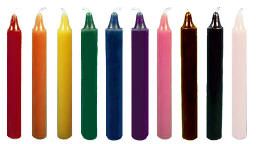 we produce and supply multi-colored candles