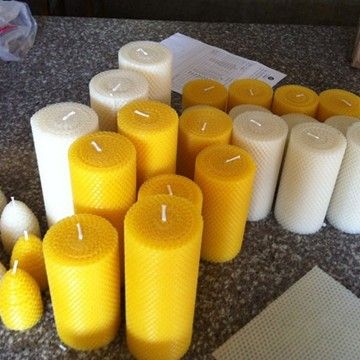 100% Natural Bee Wax Candle