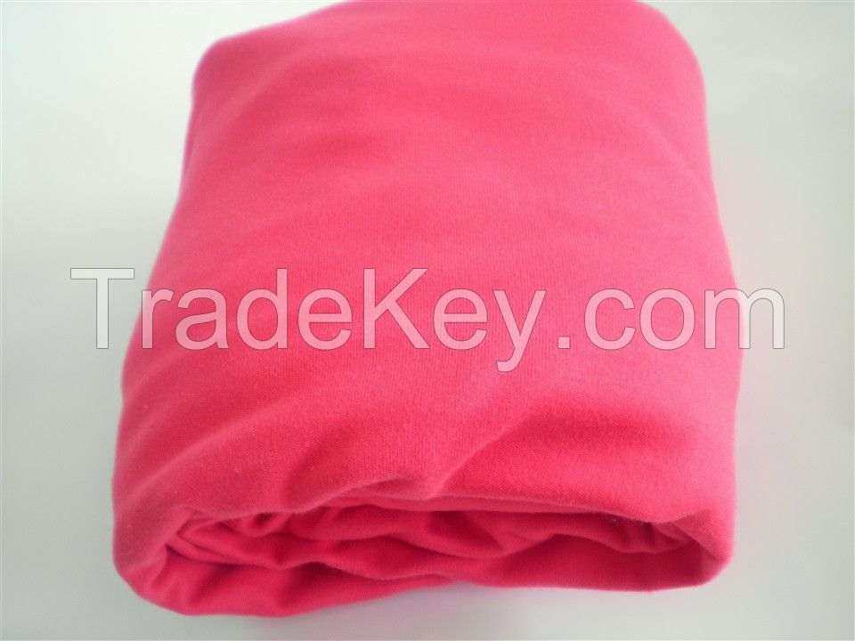 60 Degree Dyeing Fast Laundry Washable 180 GSM Fitted Sheet