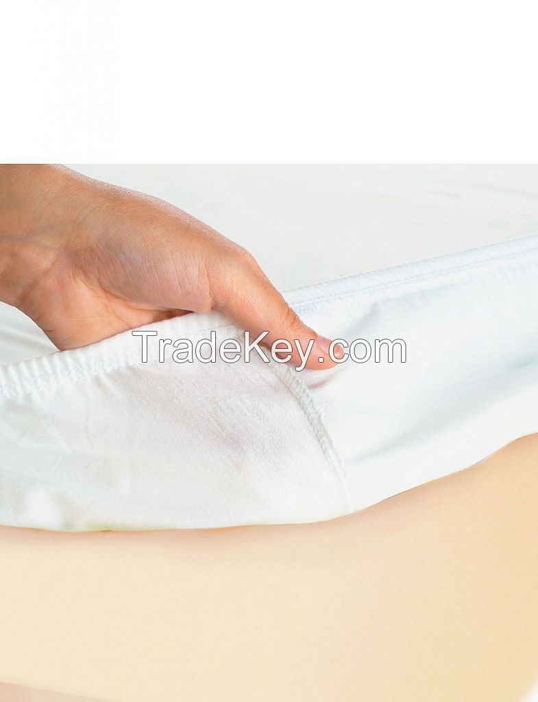 Stitched with Thinnest needle for fine and Strong Stitching Fitted Sheet