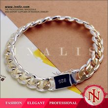 Lekani 20CM 1.0CM gold tone italian mens bracelet LKNSPCH091