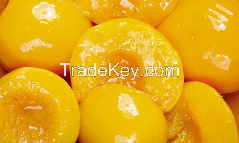 2016 NEW CROP Canned Yellow Peaches Halves
