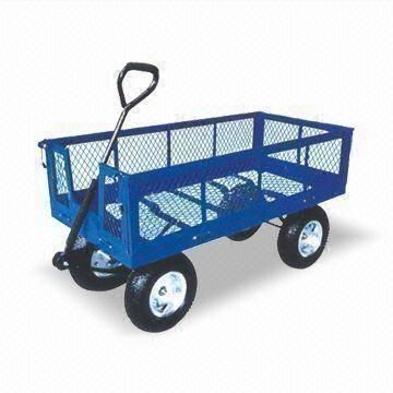 Steel Meshed Garden Cart