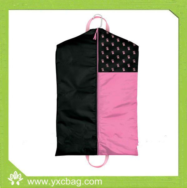 Custom Pink Garment Bag