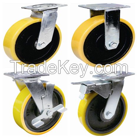 Heavy Duty polyurethane caster wheel