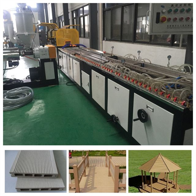 WPC PP PE Decking Profile making machine