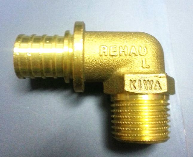 Rehau style pipe fittings for pex pipes OEM brass fittings factory pipe fittings European market