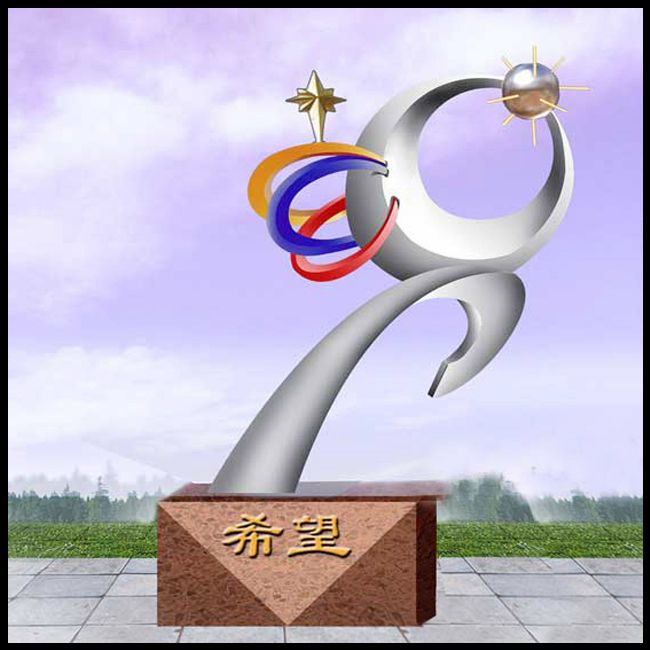Best selling stainless sculpture