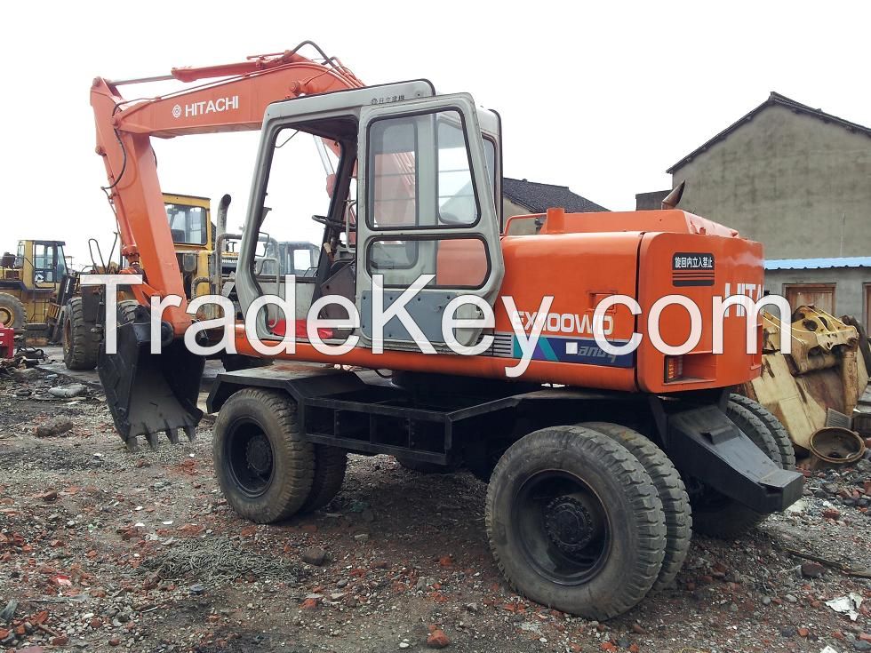 Sell used Hitachi  excavator EX100wd for sale