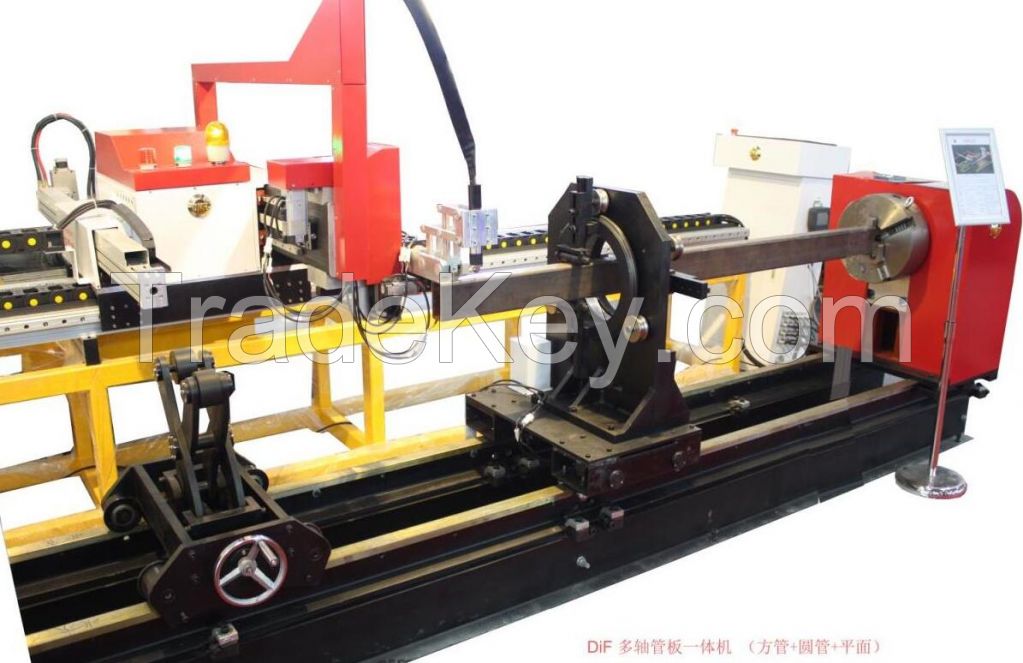 Sell multi-function tube-sheet Cutting machine square tube cutting machine