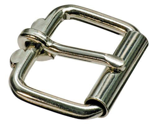 Nickel Plated Steel Single Prong Heavy Duty Roller Buckle