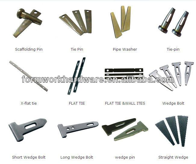formwork accessories wedge bolts
