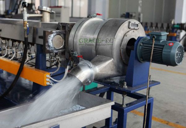 PE water-ring granulating line