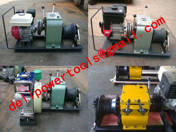 Cable Drum Winch, Cable pulling winch, cable puller, Cable Drum Winch