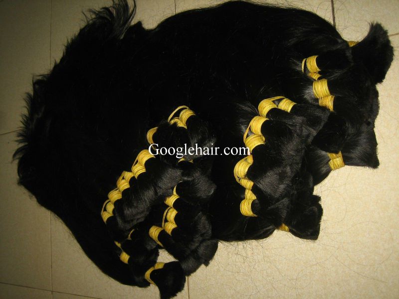 Guranteed from  free double drawn 100% pure virgin remy hair