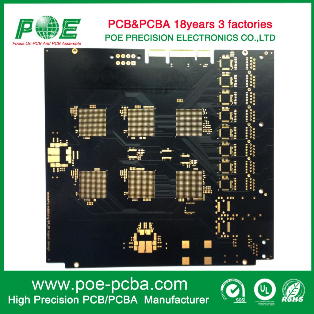 4 Layer Audio Equipment PCB Board with Plugging vias