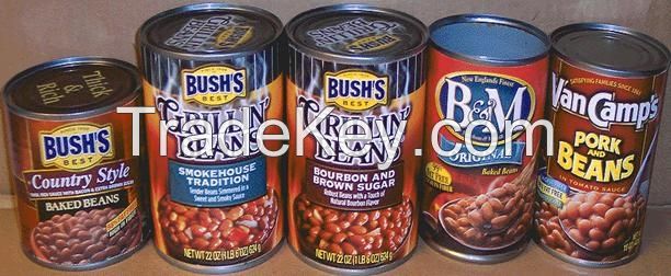 Canned products for exports