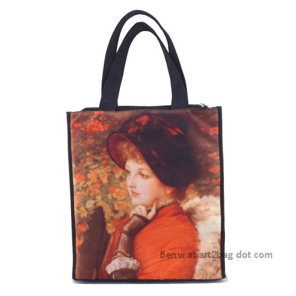 Printed tote bag