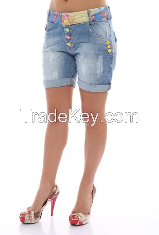 Sell women denim shorts spring summer 2015