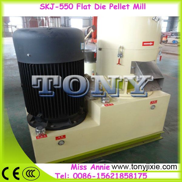SKJ-550 2014 Newly Desigh Hot Sale Flat Die Pellet Mill Hot Sale in Europe