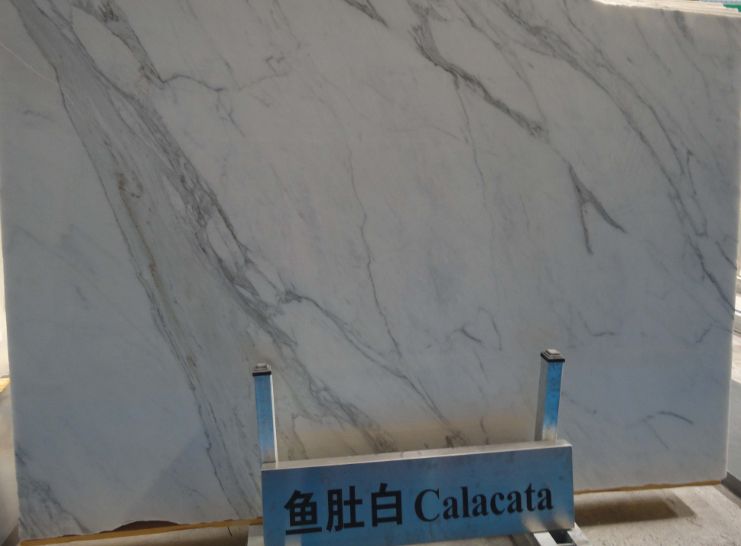 Calacatta white marble