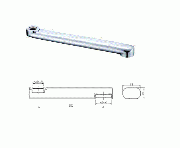 Good price S.S/Brass Faucet Spout, Dual Spout, Ring Spout