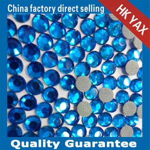 lead free hotfix crystal lead free hotfix beads lead free hotfix pedreria capri blue color