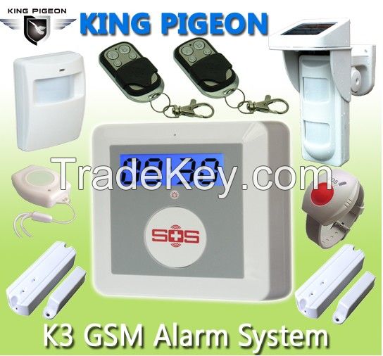 Emergency Call Alarm System with big SOS button for voice communitcation, GSM Wireless Emergency Call Alarm K3
