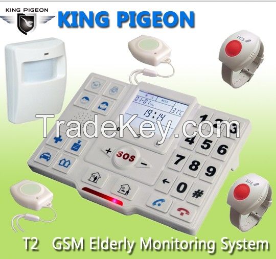 Elderly home care, FCC Rohs CE alarm gsm T2